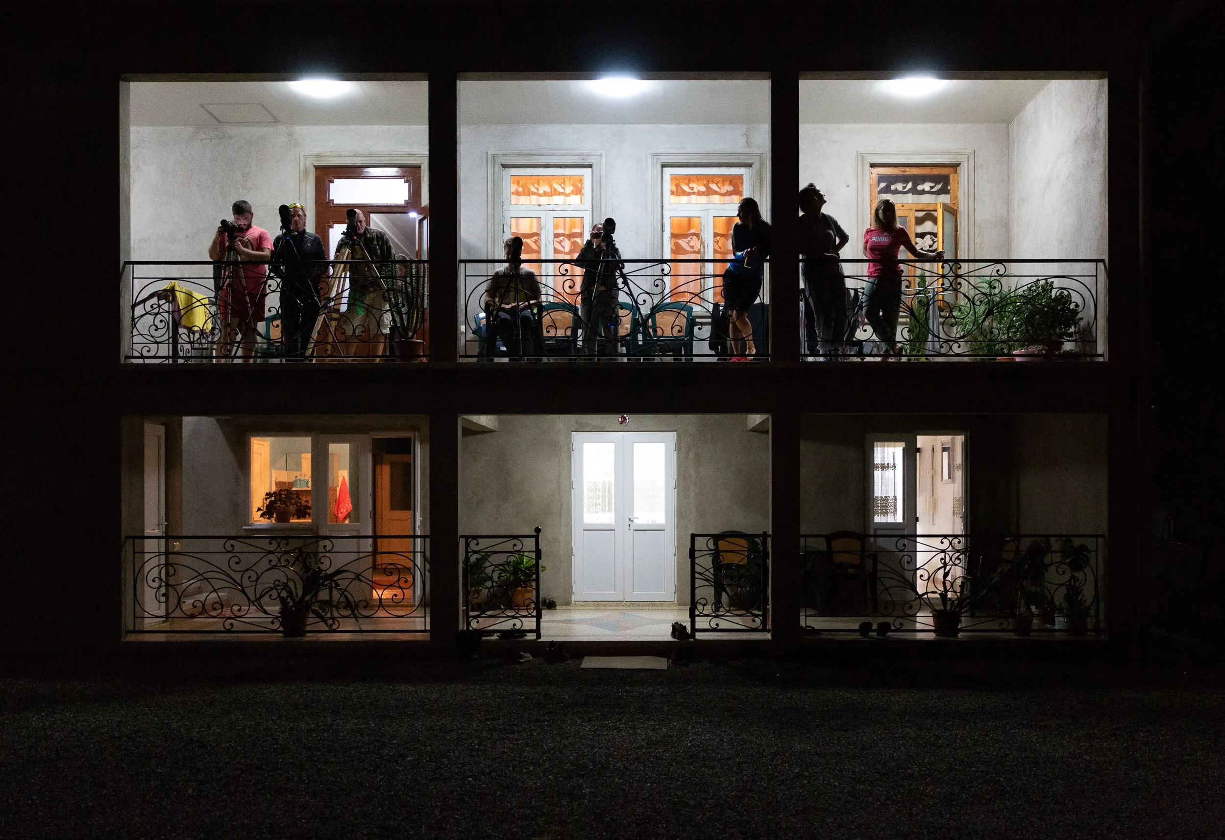 Moonwatching sessions at Ruslan’s