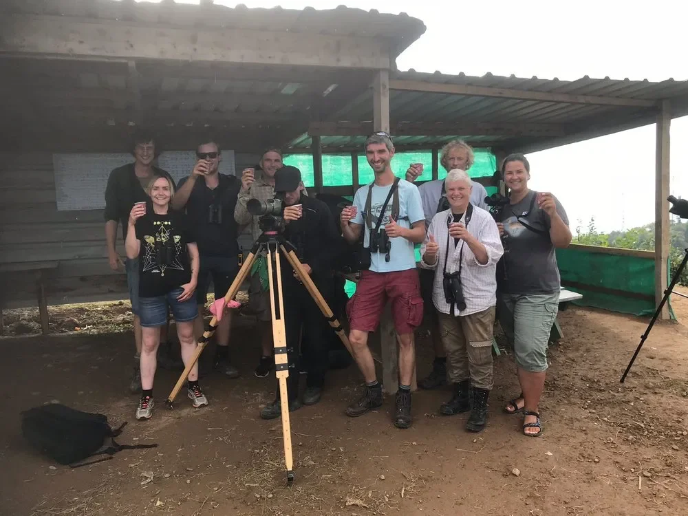 Station 1 team on the day we passed the 500 000