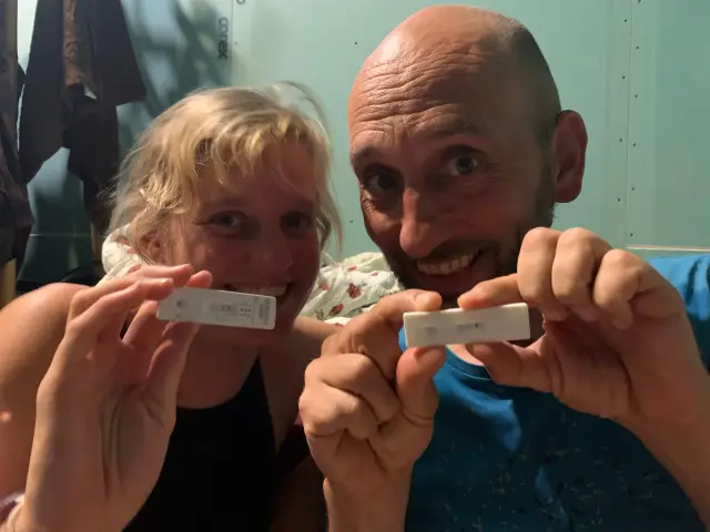 Behind-the-scenes photo from the 2021 Batumi Raptor Count autumn season