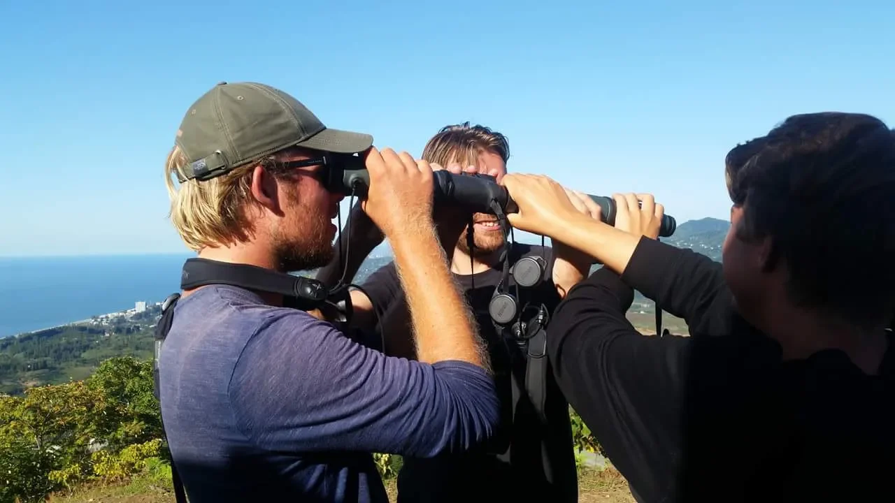 Your perspective on the world will change when looking through not one, but four binoculars