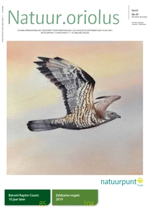 First page of “Batumi Raptor Count: Van roofvogeltrek monitoren tot actieve bescherming langs een trekroute vol bedreigingen”