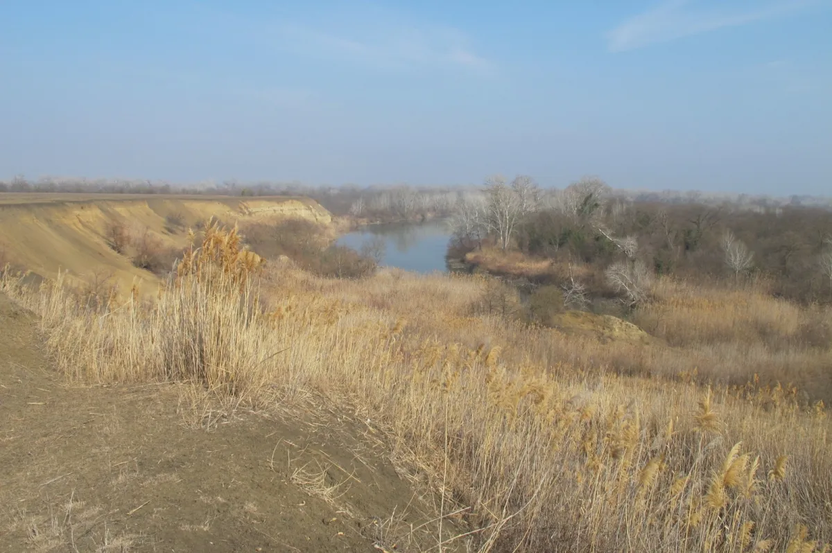 The Alazani river