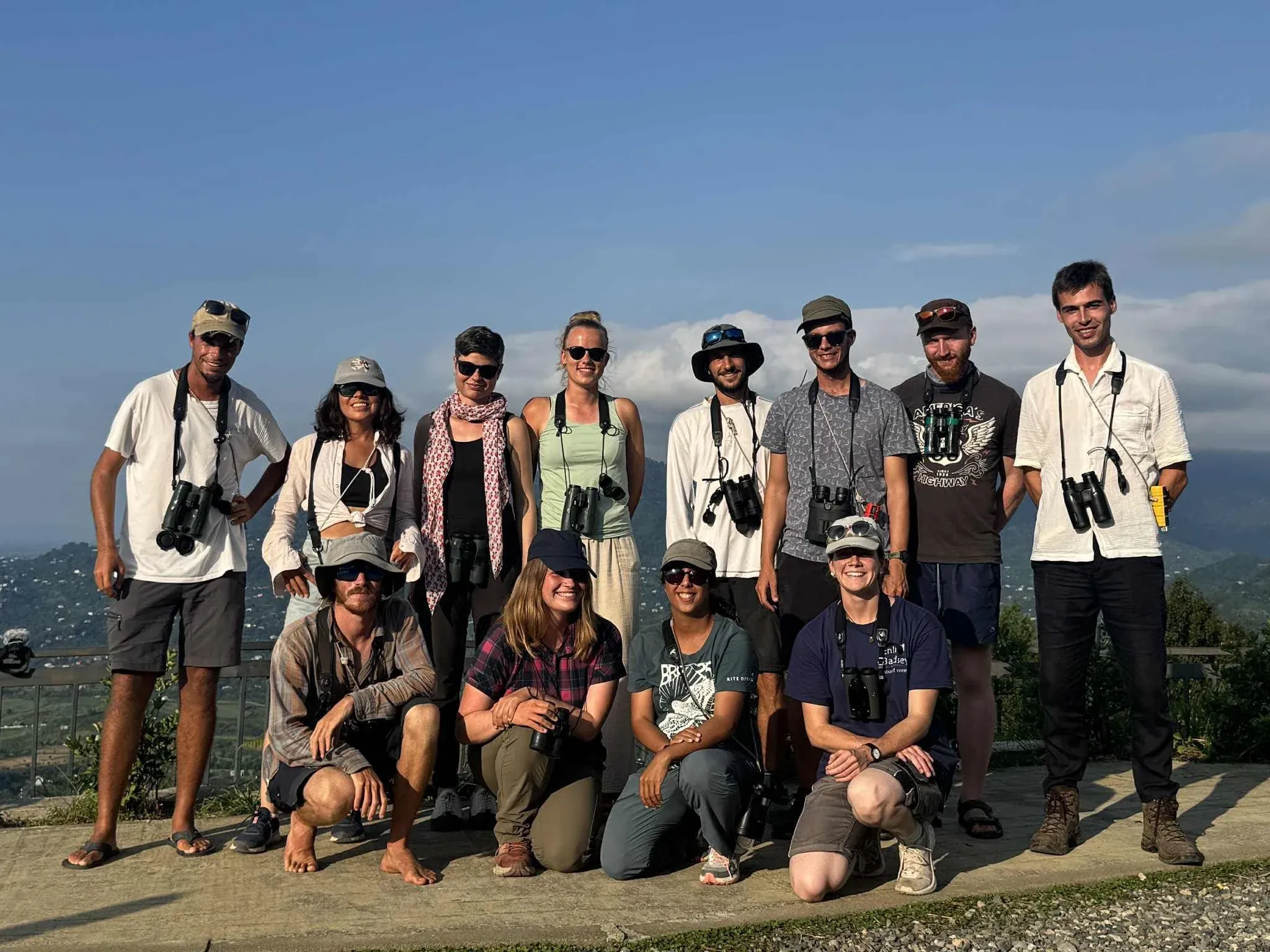 The Station 1 team that counted almost 110,000 raptors that pushed us well over the half a million.
