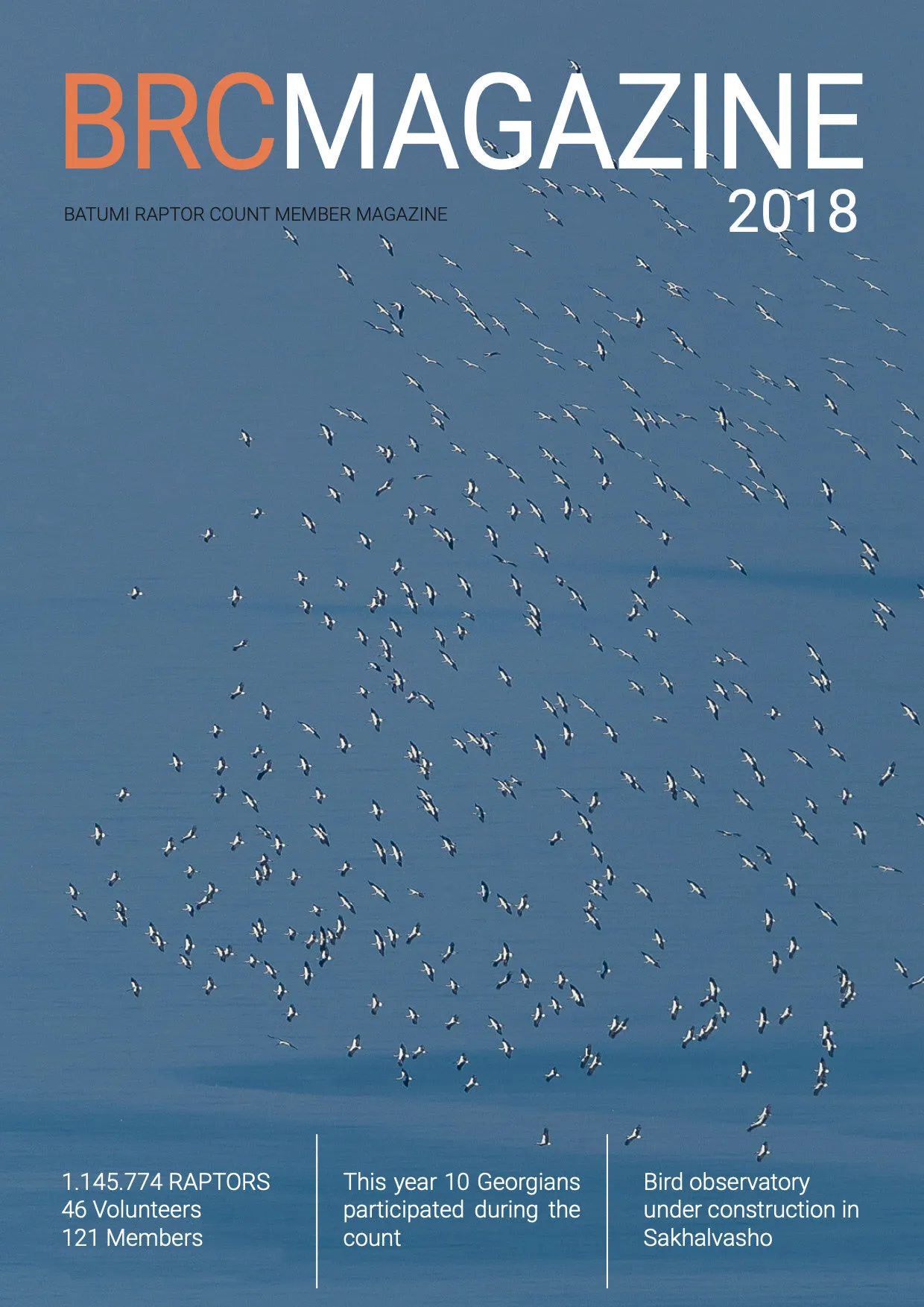 Cover of the BRC 2018 member magazine